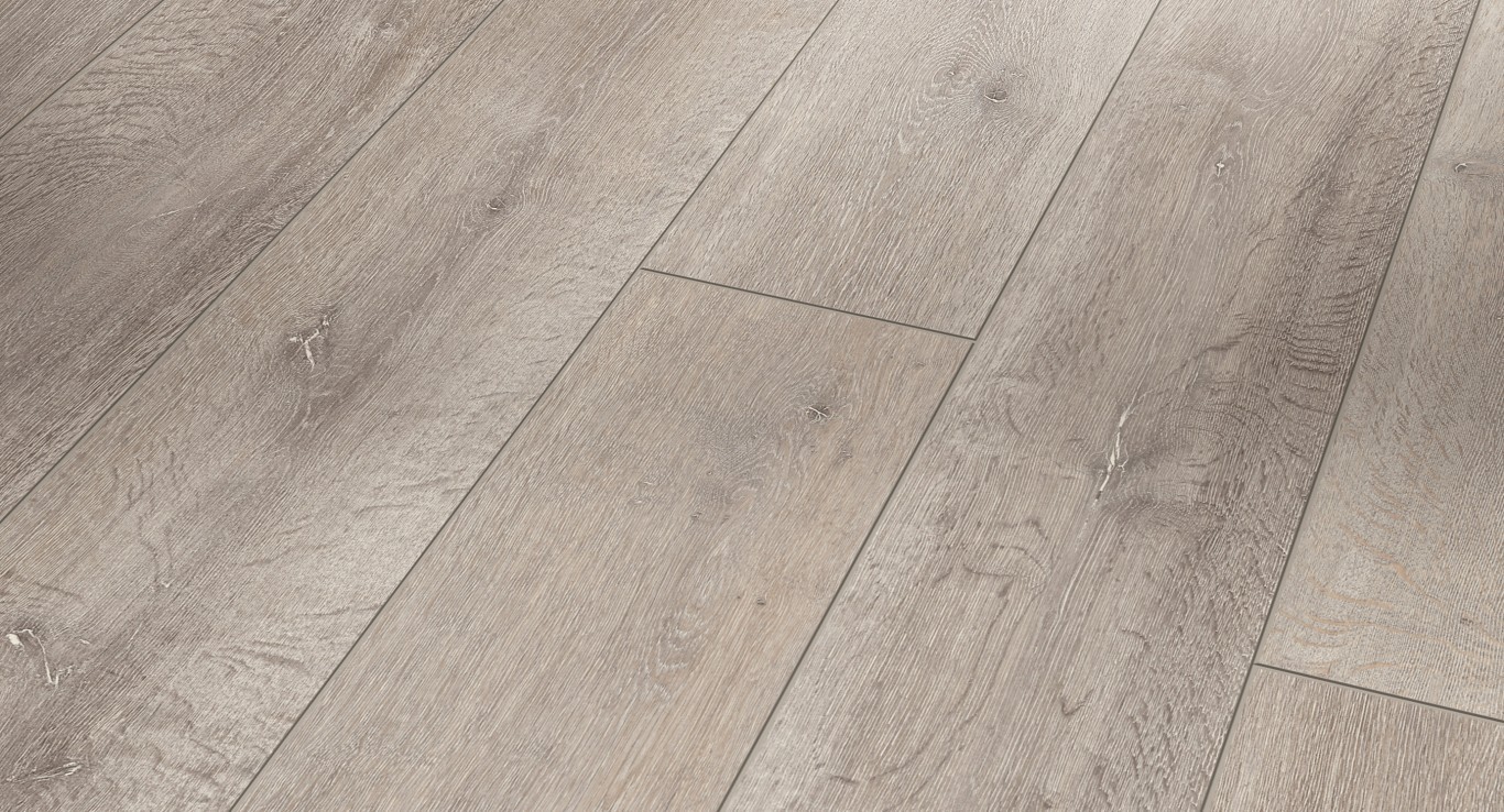 PARADOR Laminat Eiche graphitweiß Landhausdiele 4-seitige V-Fuge | Classic 1050 | 27 m²-4014809161813