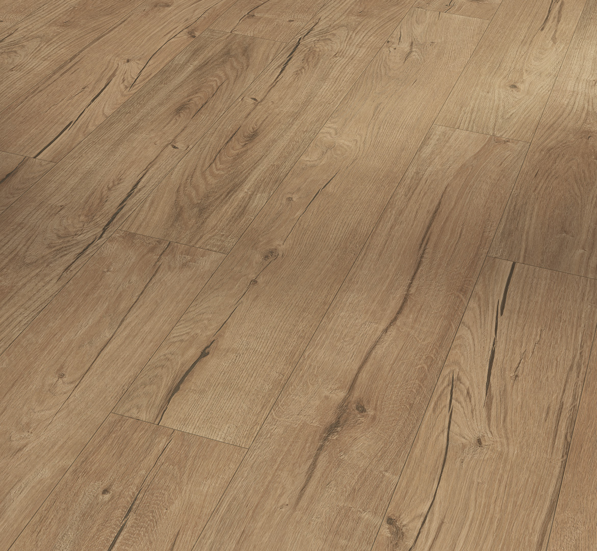 PARADOR Laminat Eiche Century natur Vintagestruktur 4-seitige V-Fuge | Trendtime 1-4014809172345