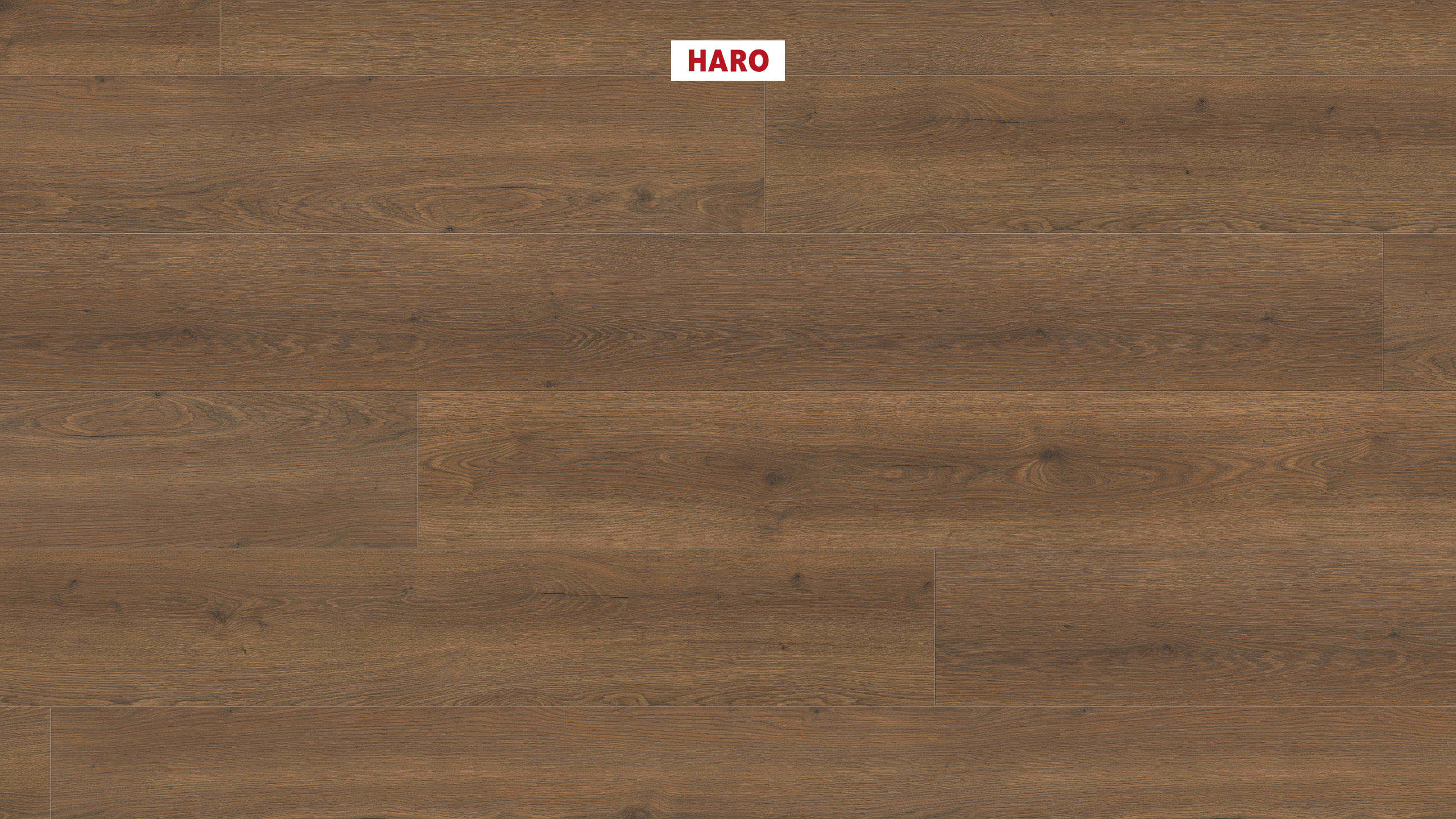 HARO Laminat Eiche Flavia geräuchert authentic Landhausdiele 4V | Tritty 100 Gran Via-4018427512170