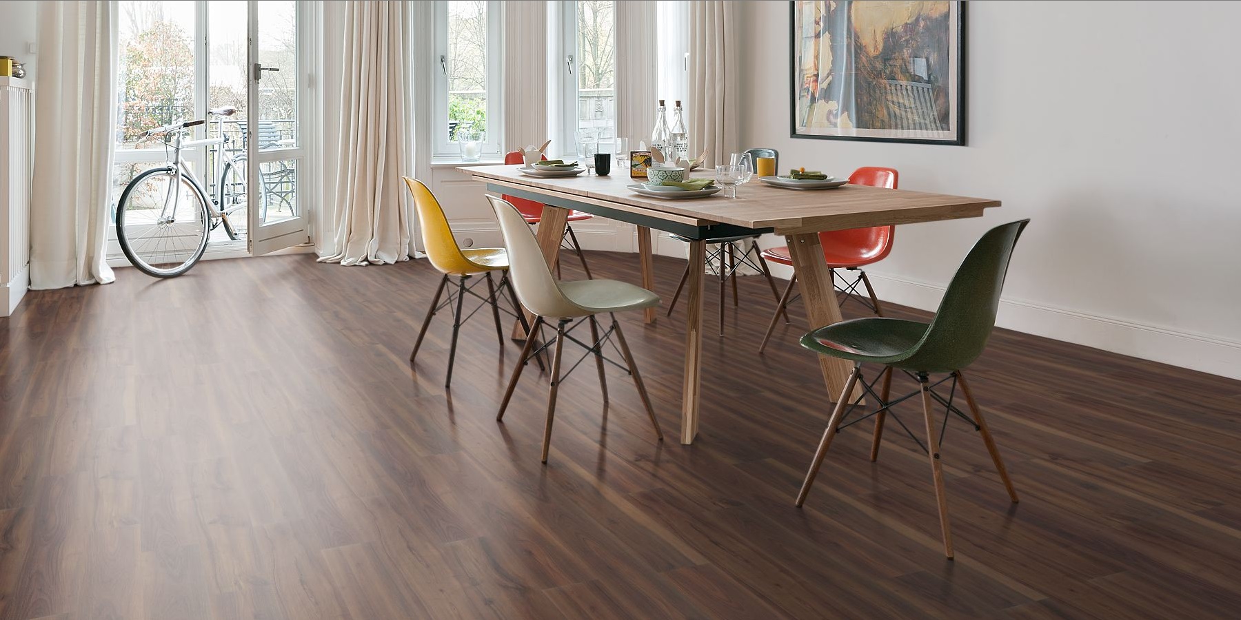 HARO Laminat Nussbaum Collina Landhausdiele 4V | Living-4018427386696
