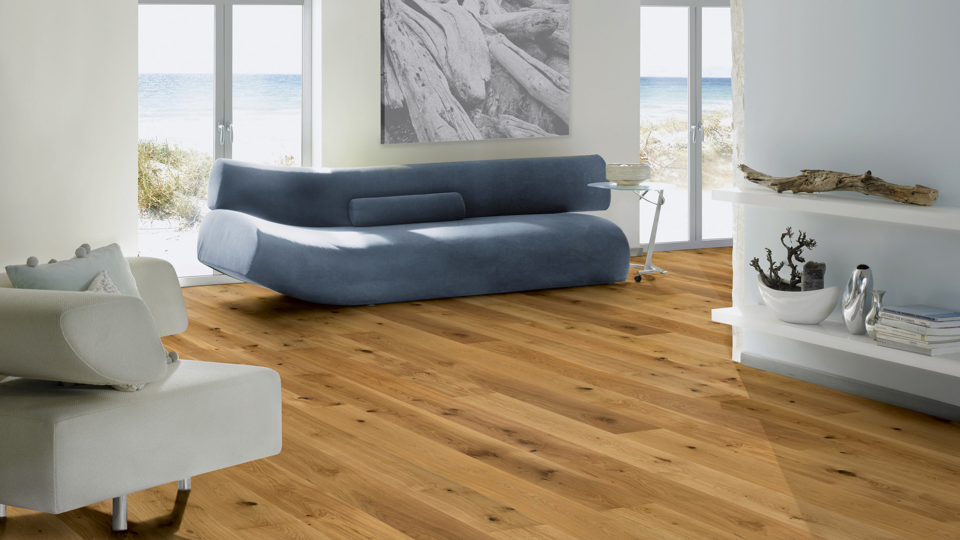 TER HÜRNE Parkett Eiche gebürstet ausdrucksstark naturgeölt Landhausdiele 4-seitige V-Fuge | 5 m²-4012853162480 guenstig bei bodenverkauf.de kaufen TER HÜRNE Parkett Eiche gebürstet ausdrucksstark naturgeölt Landhausdiele 4-seitige V-Fuge | 5 m²-4012853162480