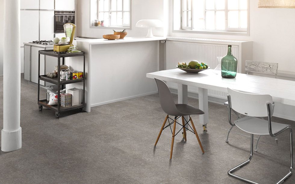 PARADOR Laminat Granit grau Steinstruktur 4-seitige Mini-V-Fuge | Trendtime 5-4014809227151