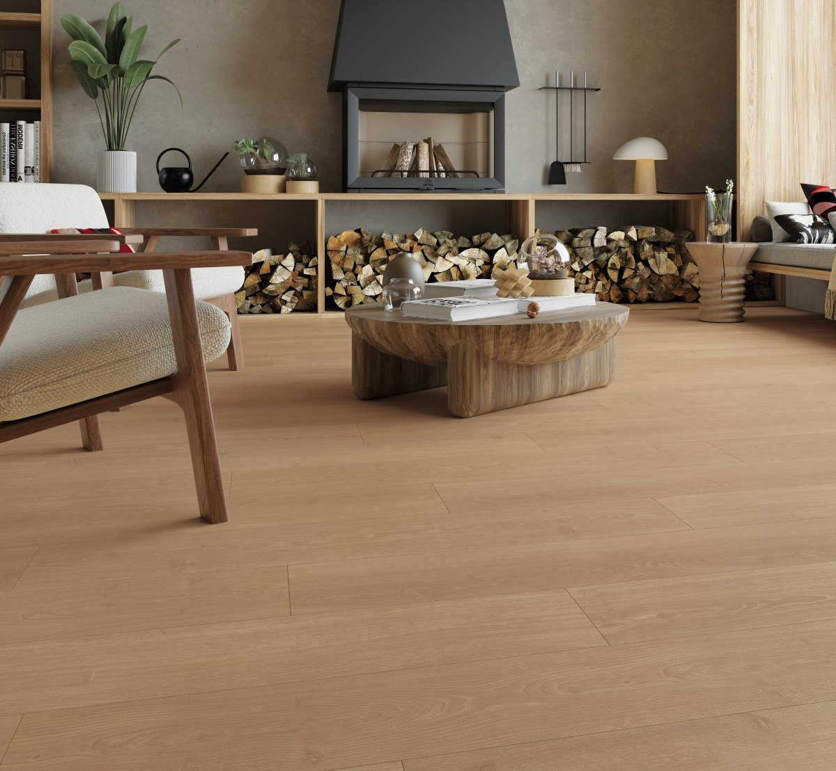 PARADOR Laminat Eiche Studioline natur Landhausdiele 4-seitige V-Fuge | Basic 600 XL-4014809265351