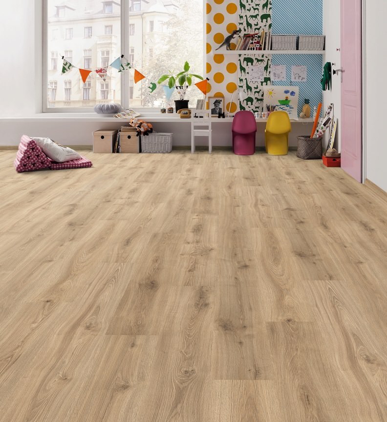 HARO Laminat Eiche Olbia Landhausdiele strukturiert matt | Sonderedition-4018427511395