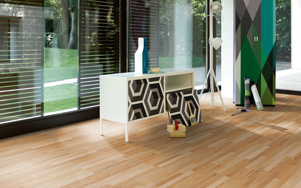 PARADOR Parkett Buche Rustikal Schiffsboden 3-Stab lackversiegelt matt | Basic 11-5-4014809161967 guenstig bei bodenverkauf.de kaufen PARADOR Parkett Buche Rustikal Schiffsboden 3-Stab lackversiegelt matt | Basic 11-5-4014809161967