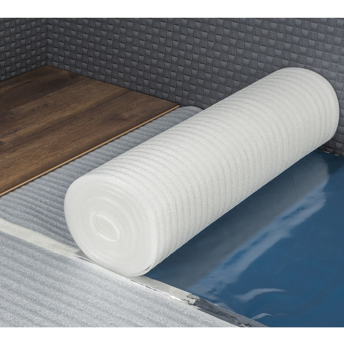 PRINZ Basic Silent PE 2 mm Trittschalldämmung: 25 m²-4012406017564 PRINZ Basic Silent PE 2 mm Trittschalldämmung: 25 m²-4012406017564