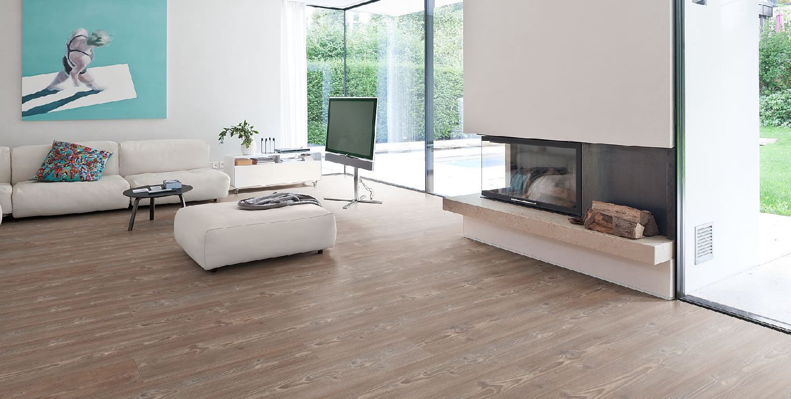 HARO Designboden Western Pinie Landhausdiele XL 4-seitige V-Fase | DISANO Sonderedition | 16 m²-4018427434045