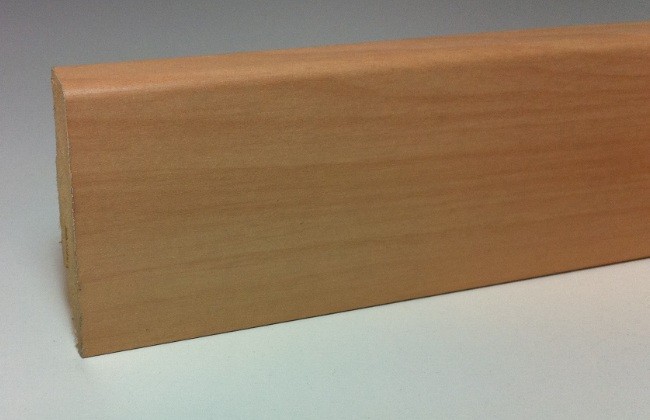 Bauhaus Sockelleiste SL 60 Birke / Ahorn 18 x 60 x 2600 mm-