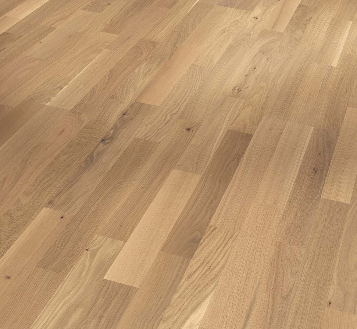 PARADOR Parkett Eiche Schiffsboden 3-Stab lackversiegelt matt weiß | Aktionsparkett | 8 m²-4014809253006 guenstig bei bodenverkauf.de kaufen PARADOR Parkett Eiche Schiffsboden 3-Stab lackversiegelt matt weiß | Aktionsparkett | 8 m²-4014809253006