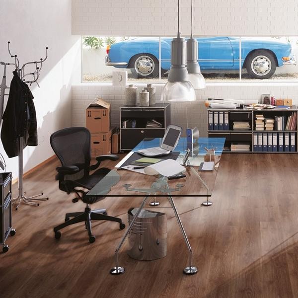 KRONOSPAN Laminat Eiche Montreal Landhausdiele mit V-Fuge | Euro Home | 18 m²-4042456974272