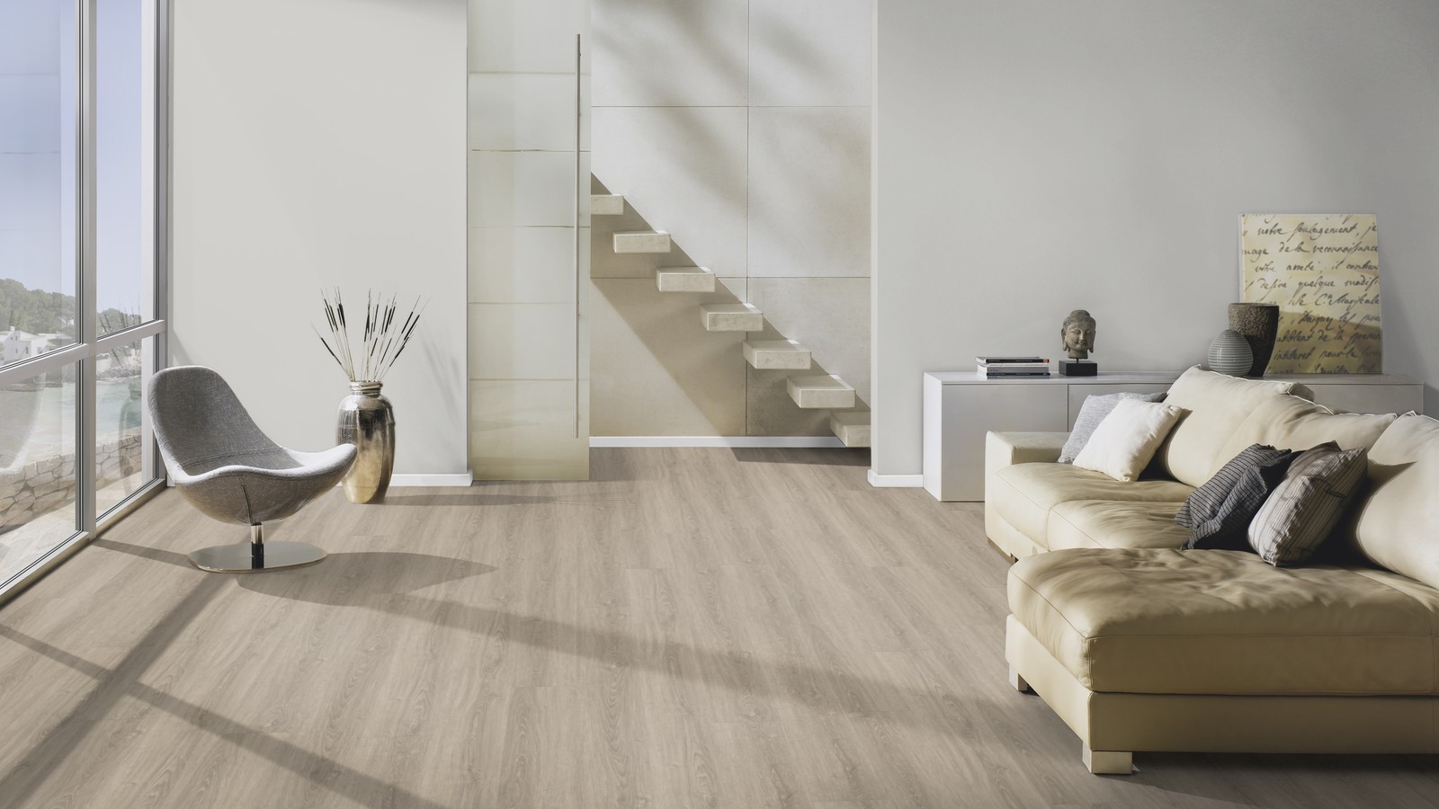 TER HÜRNE Design-Vinylboden Eiche Vilnius grau Lange Landhausdiele F05 | Pure Choice Perform | 27 m²-4012853127587