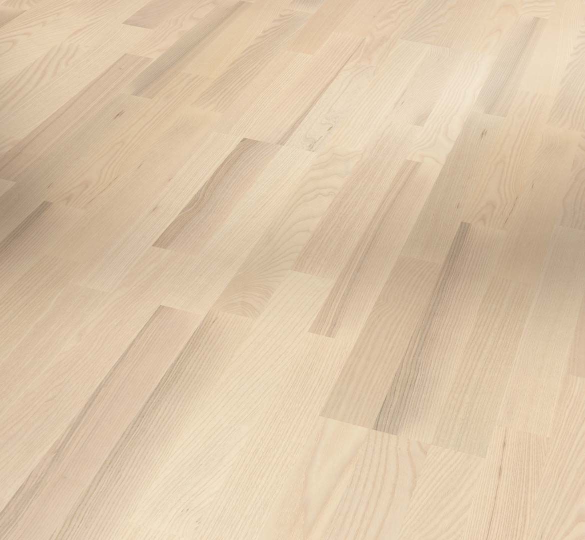 PARADOR Parkett Esche Living Schiffsboden 3-Stab lackversiegelt matt weiß | Classic 3060 | 7 m²-4014809190486 guenstig bei bodenverkauf.de kaufen PARADOR Parkett Esche Living Schiffsboden 3-Stab lackversiegelt matt weiß | Classic 3060 | 7 m²-4014809190486