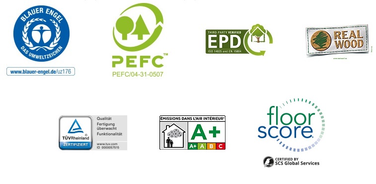 PARADOR Parkett Eiche leicht geweißt Schiffsboden 3-Stab lackversiegelt matt | Aktionsparkett-#