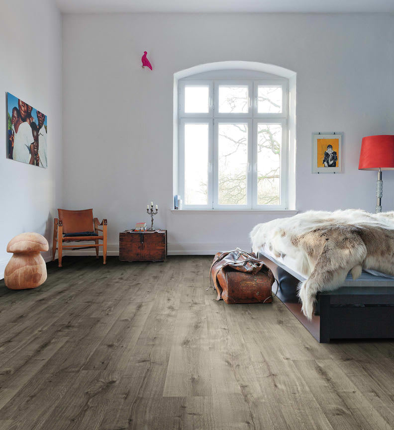 HARO Laminat Eiche Calla grau strukturiert Landhausdiele | Daily Edition | 2. Wahl | 9 m²-4018427472665