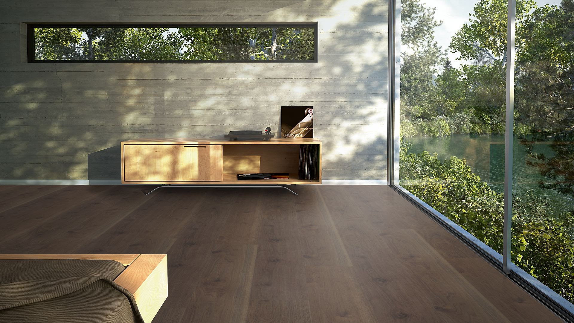 PARADOR Laminat Eiche chocolate Landhausdiele 4-seitige Mini-V-Fuge | Eco Balance | 2. Wahl-4014809141167
