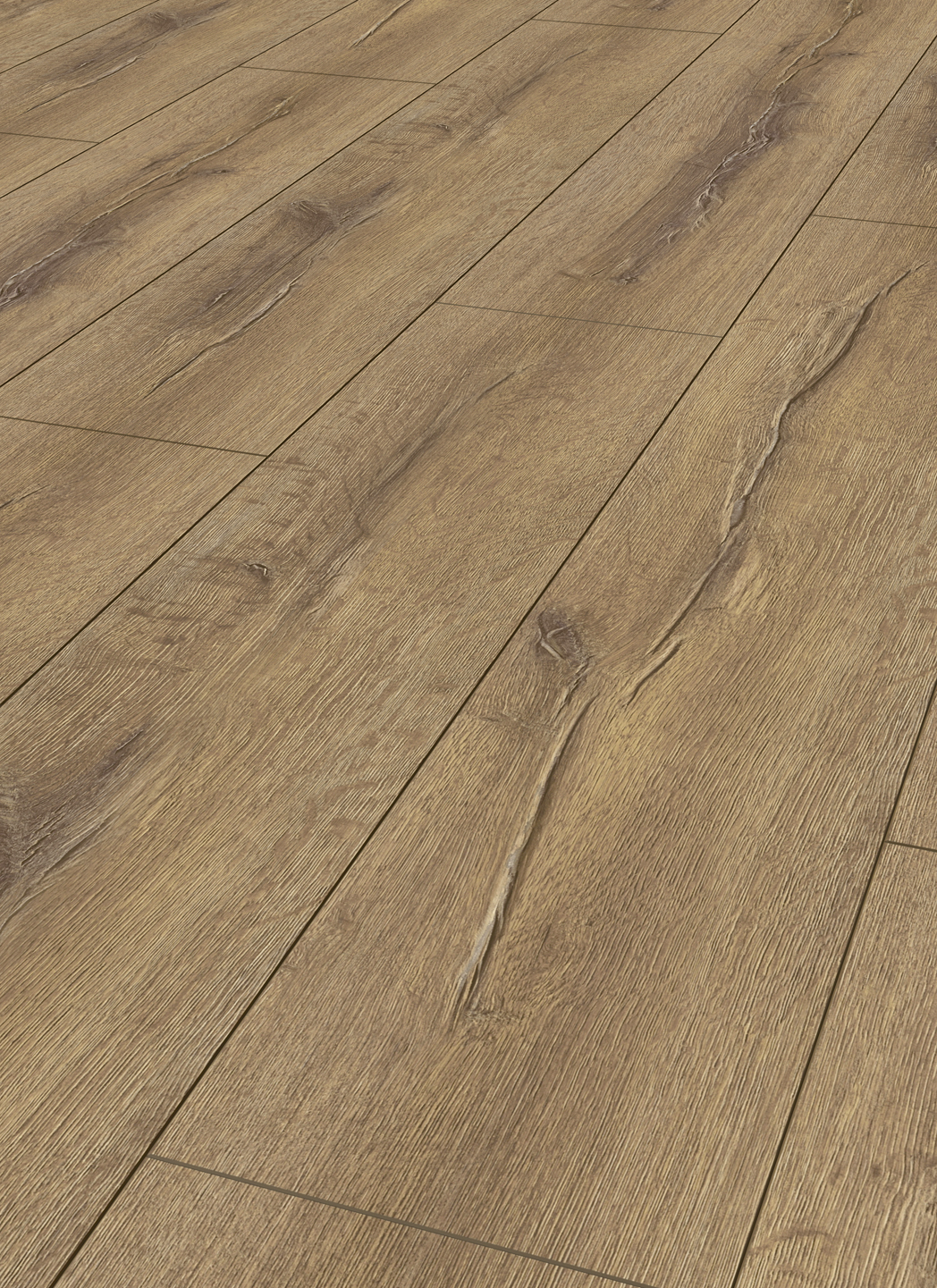 TER HÜRNE Laminat Eiche rustik sepiabraun Landhausdiele 4-seitige V-Fuge | Courage Line | 16 m²-4012853120770 TER HÜRNE Laminat Eiche rustik sepiabraun Landhausdiele 4-seitige V-Fuge | Courage Line | 16 m²-4012853120770