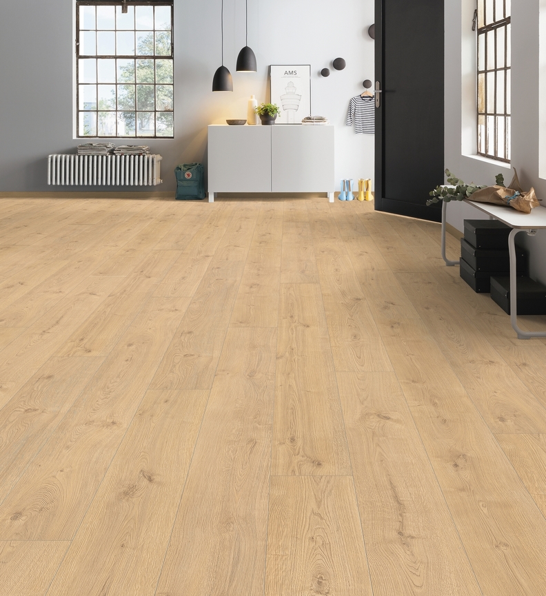 HARO Laminat Eiche Portland puro authentic Landhausdiele 4V | Tritty 200 Aqua | 2. Wahl | 16 m²-4018427448271