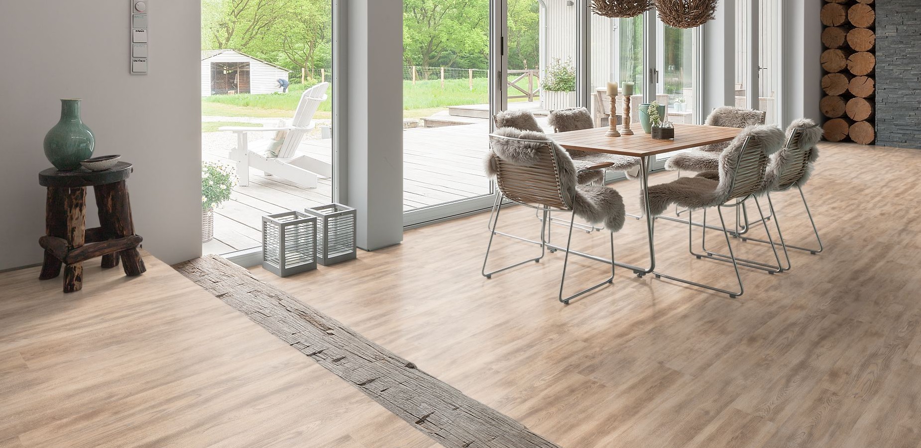 HARO Laminat Sunny Oak Landhausdiele 4V Pore rustikal | Living | 19 m²-4018427366735