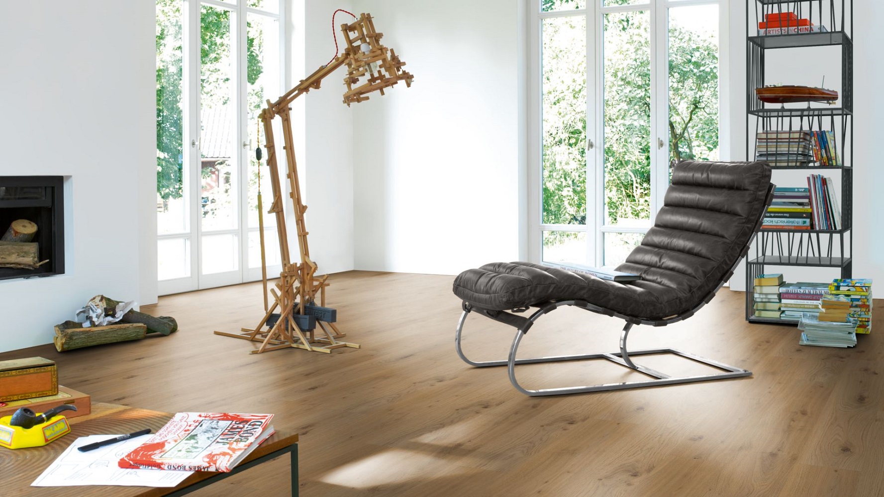 PARADOR Laminat Eiche Tradition natur Landhausdiele Eleganzstruktur M4V | Basic 400 | 32 m²-4014809225584