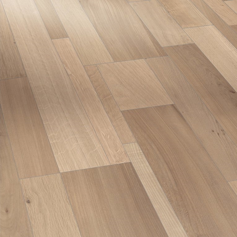 PARADOR Laminat Eiche Mix Schiffsboden 3-Stab Seidenmatte Struktur | Basic 200 | 33 m²-4014809183921