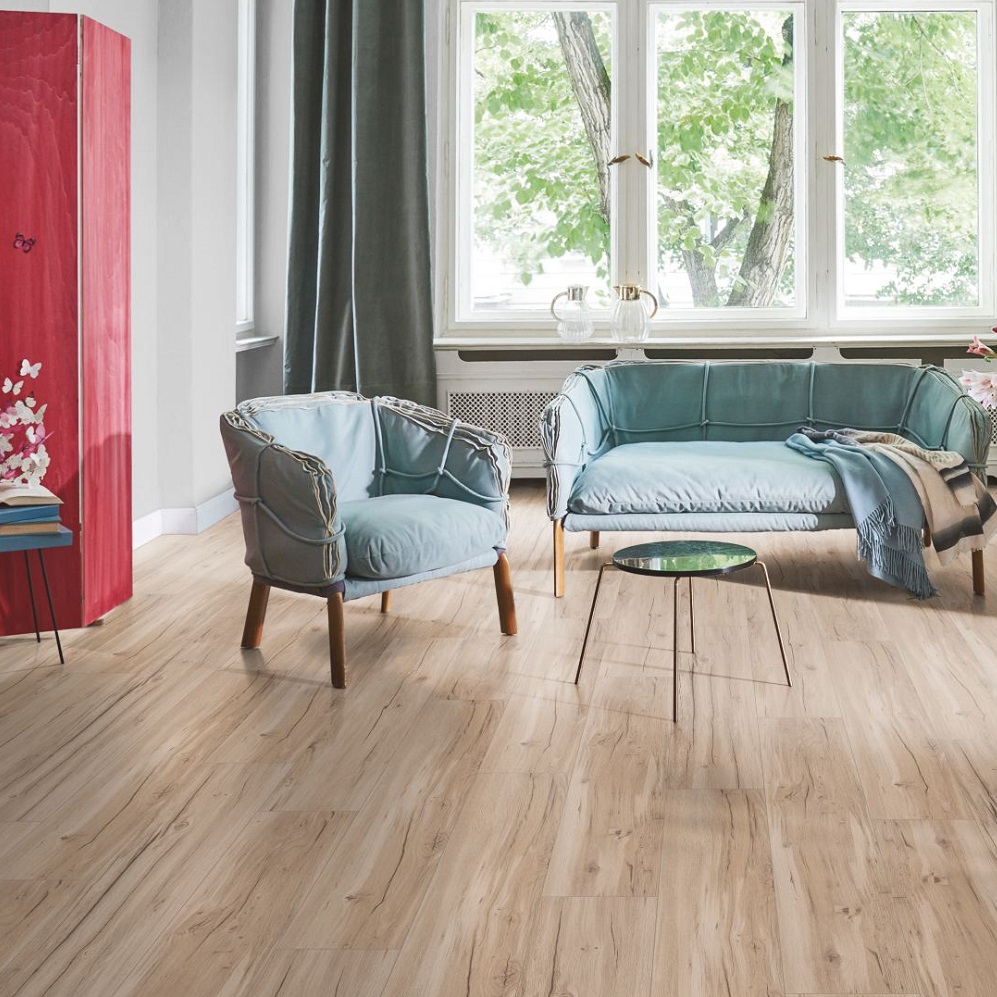 PARADOR Vinylboden Eiche geschliffen Landhausdiele Gebürstete Struktur | Click In | 30 m²-4014809225454 PARADOR Vinylboden Eiche geschliffen Landhausdiele Gebürstete Struktur | Click In | 30 m²-4014809225454