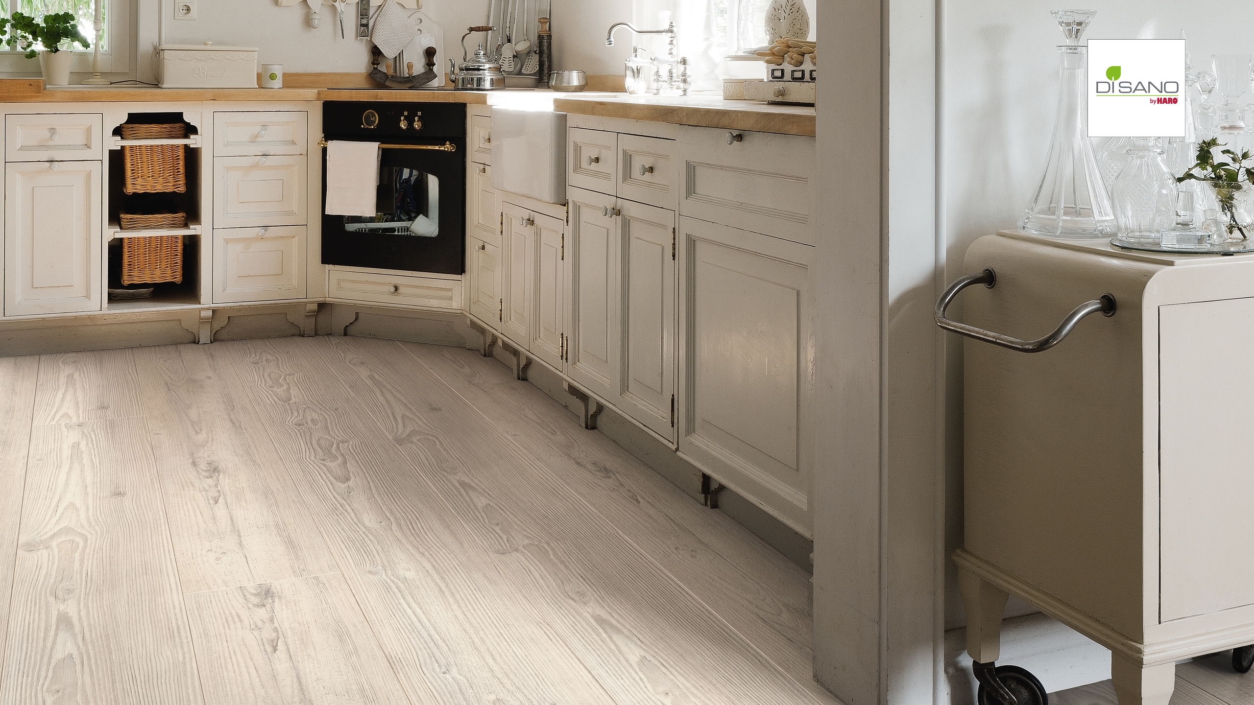 HARO Vinylboden Pinie Nordica Landhausdiele XL | DISANO Classic Aqua | 2. Wahl | 14 m²-4018427409388