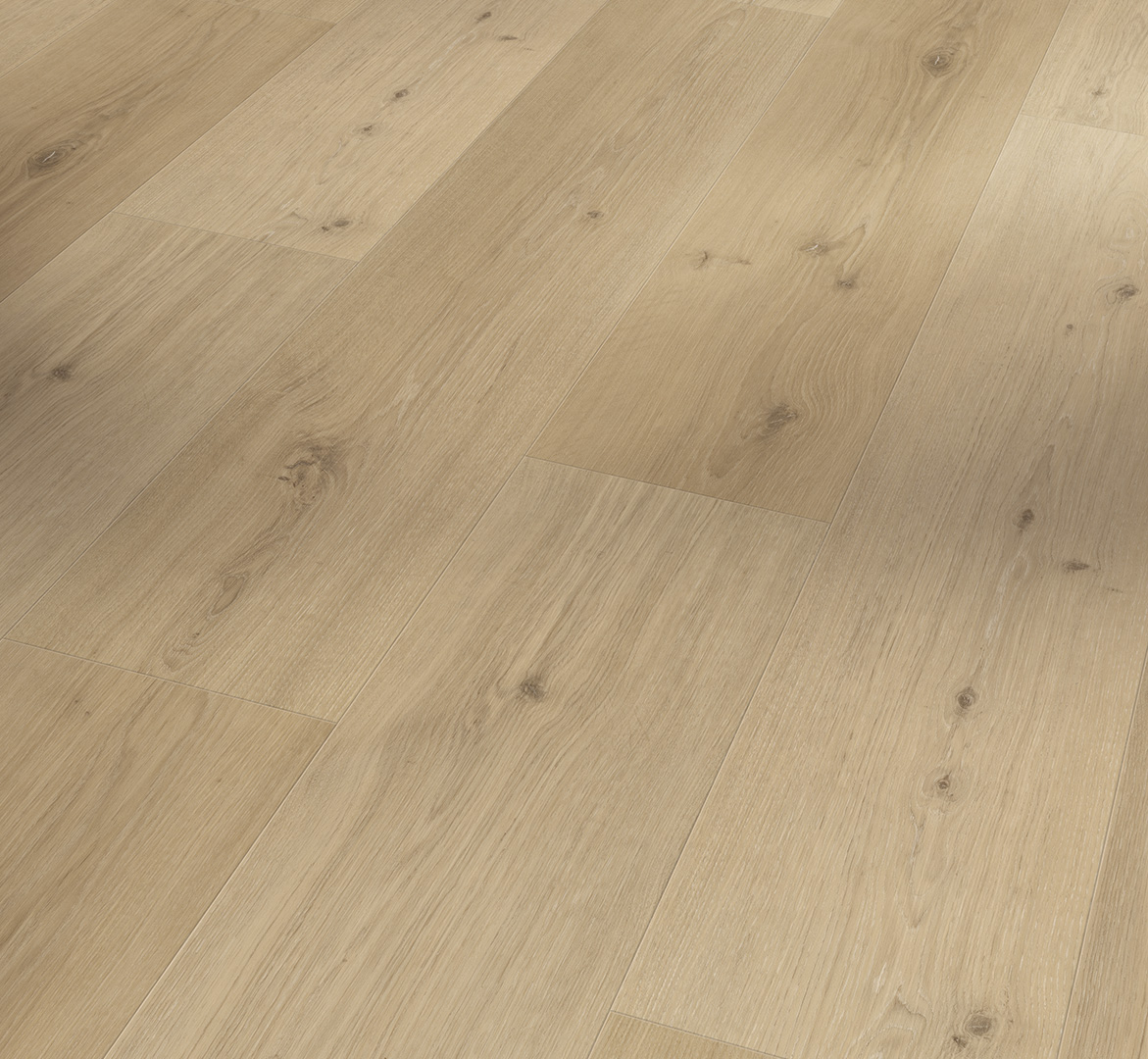 PARADOR Vinylboden Eiche Natural Mix hell Landhausdiele 4-seitige Fase | Classic 2070-4014809237419