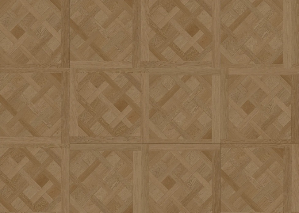 TER HÜRNE Design-Vinylboden Eiche Versailles Holzfliese Flechtmuster | Perform-4012853176203