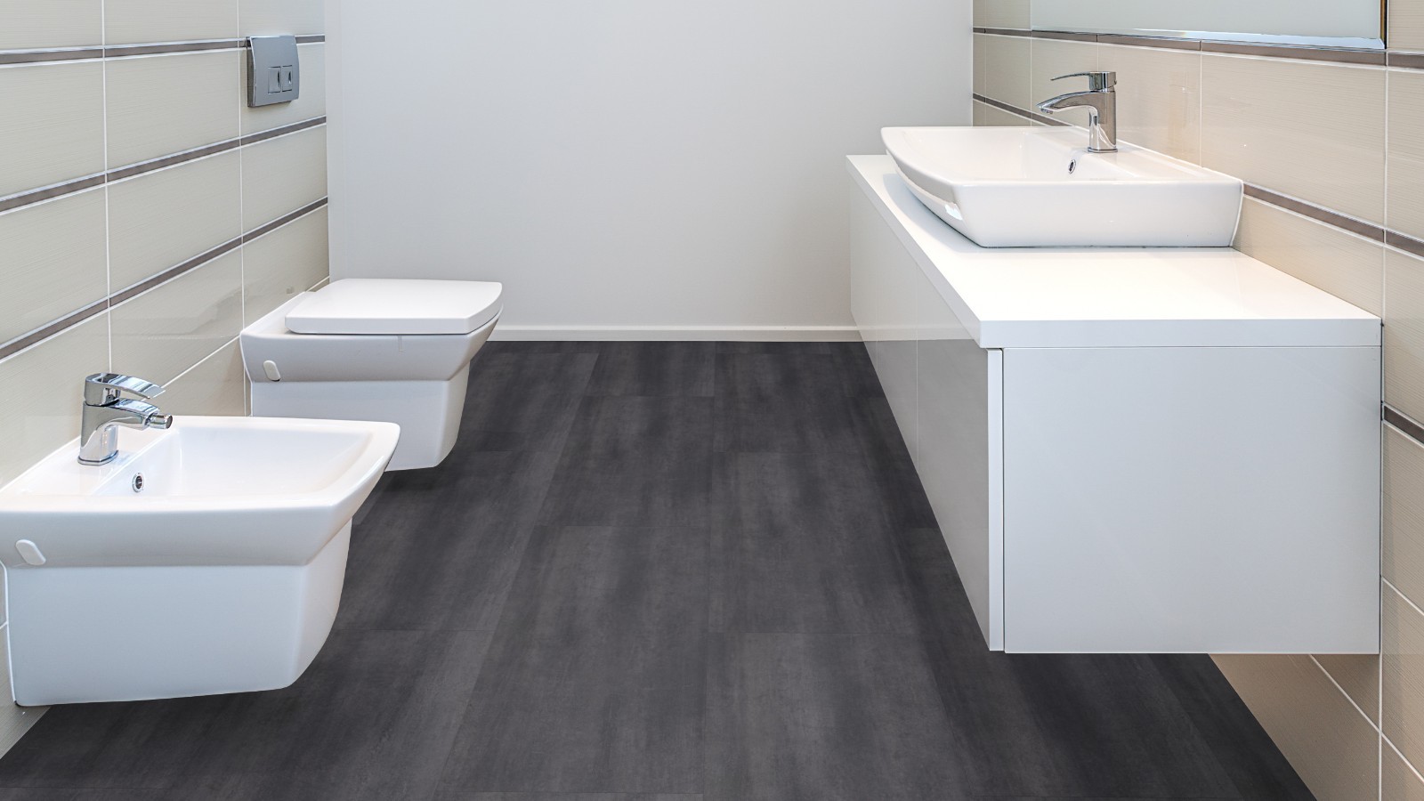 TER HÜRNE Vinyl Girona anthrazit Naturstein E06 | Stone Choice | 16 m²-4012853111020