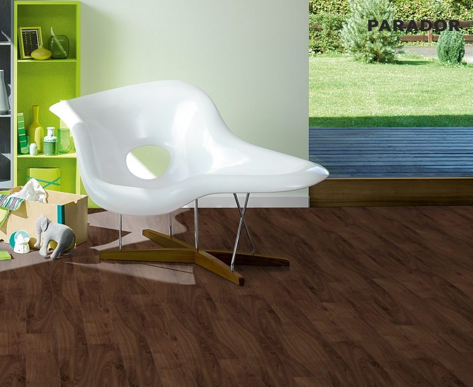 PARADOR Laminat Eiche geräuchert Landhausdiele 2-seitige V-Fuge | Classic 1050 | 14 m²-4014809154075