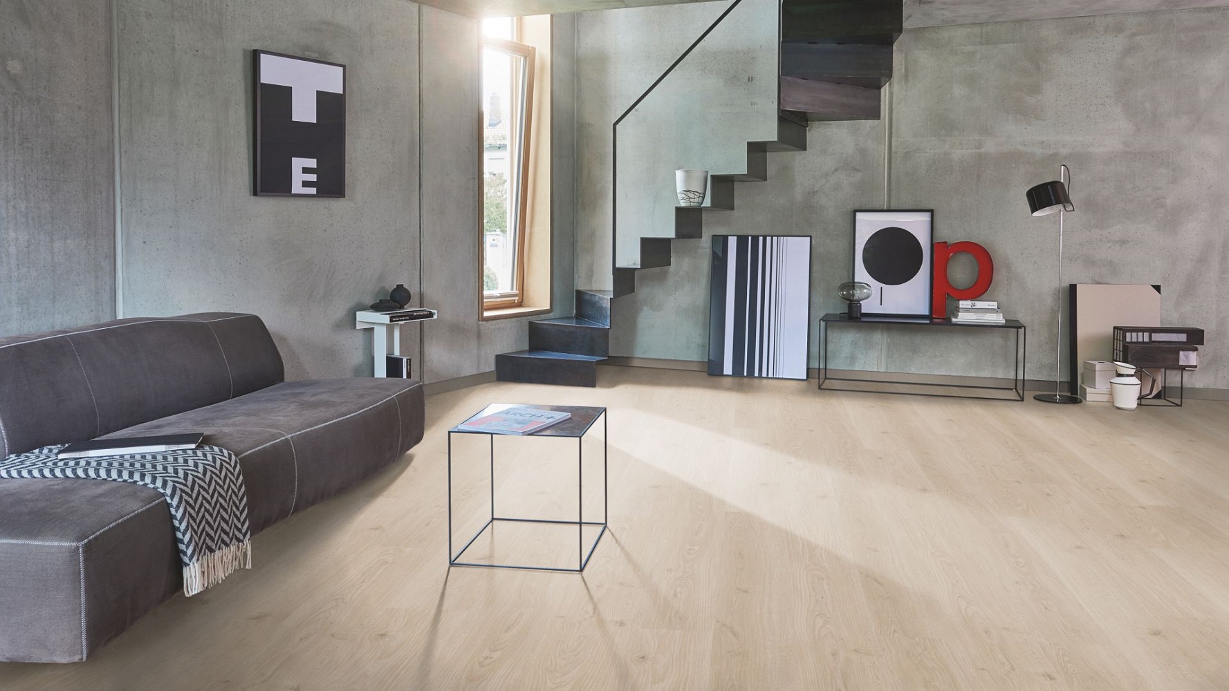 PARADOR Laminat Eiche Studioline geschliffen Landhausdiele Naturmattstruktur | Classic 1050-4014809172406