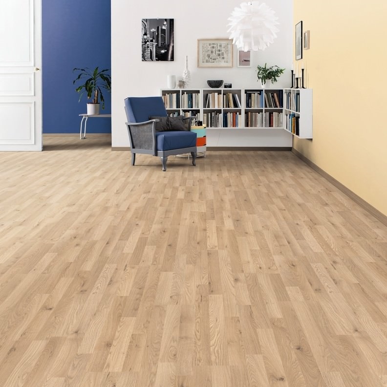 HARO Laminat Steineiche authentic matt Schiffsboden 3-Stab | Tritty 90 | 2. Wahl-4018427448325
