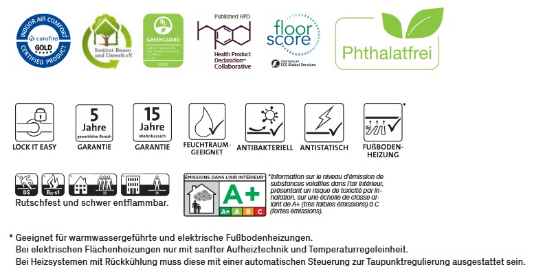 TER HÜRNE Vinylboden Rigid Eiche Henry gebürstet Landhausdiele | Friends-4012853152399