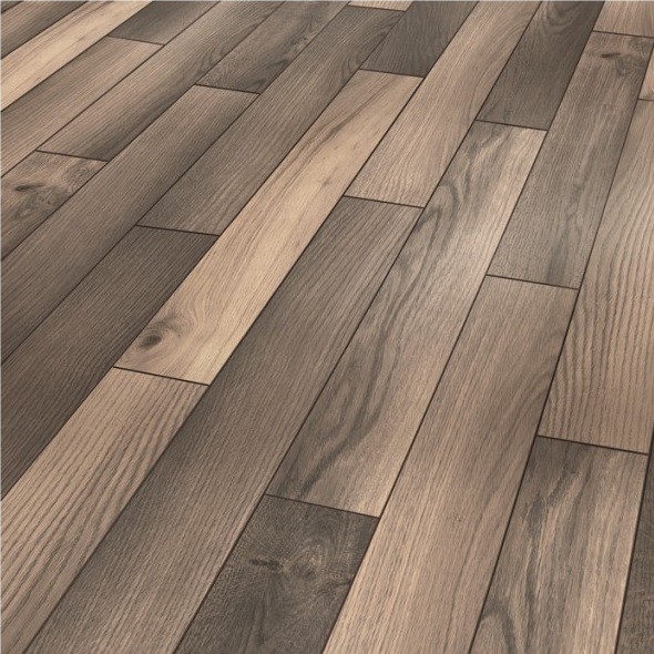 PARADOR Laminat Esche Kontrast Seidenmatte Struktur 4-seitige V-Fuge | Trendtime 2 | 26 m²-4014809150503