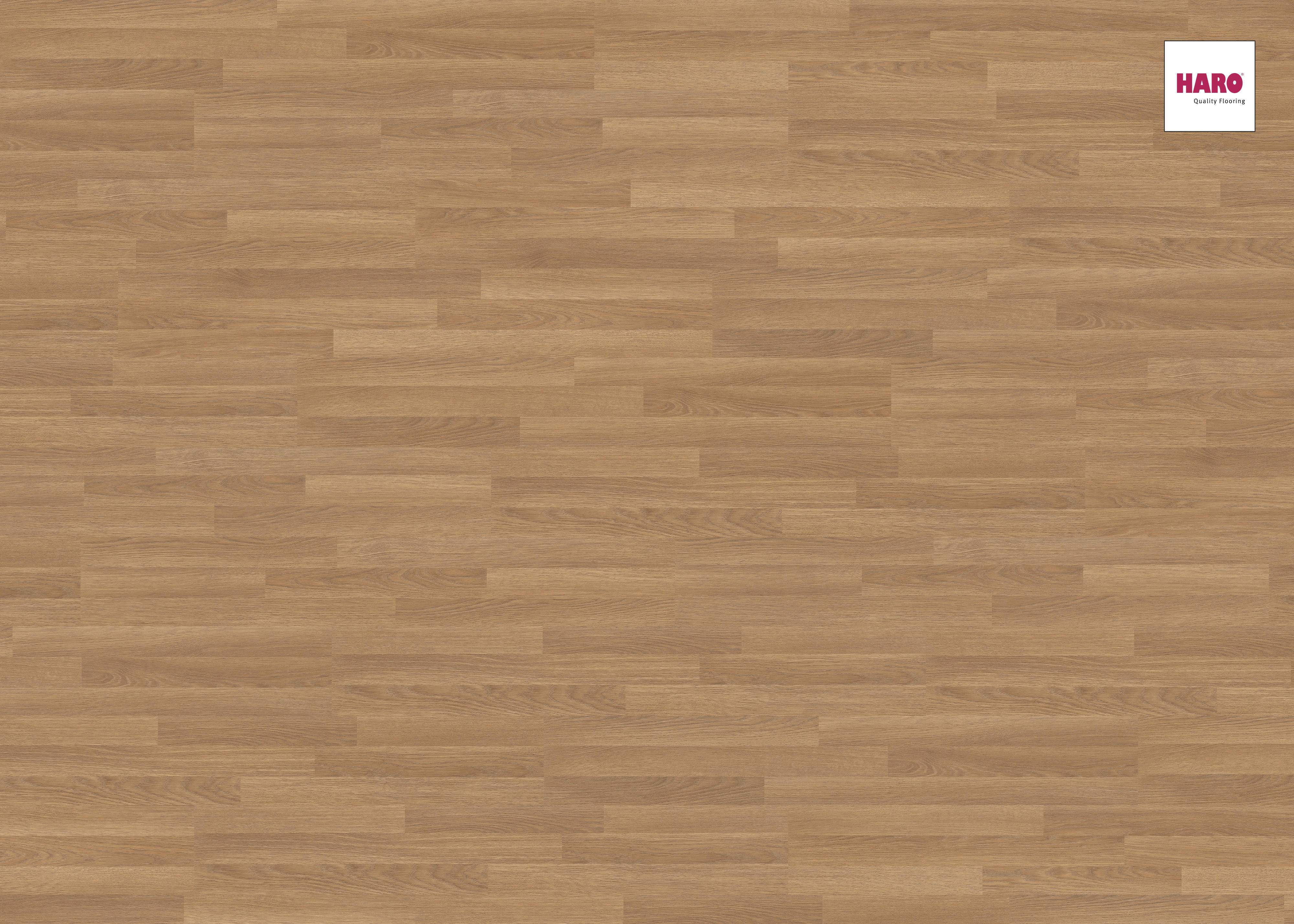 HARO Laminat Eiche Premium natur Schiffsboden 3-Stab | Tritty 75 | 2.Wahl | 30 m²-4018427400071