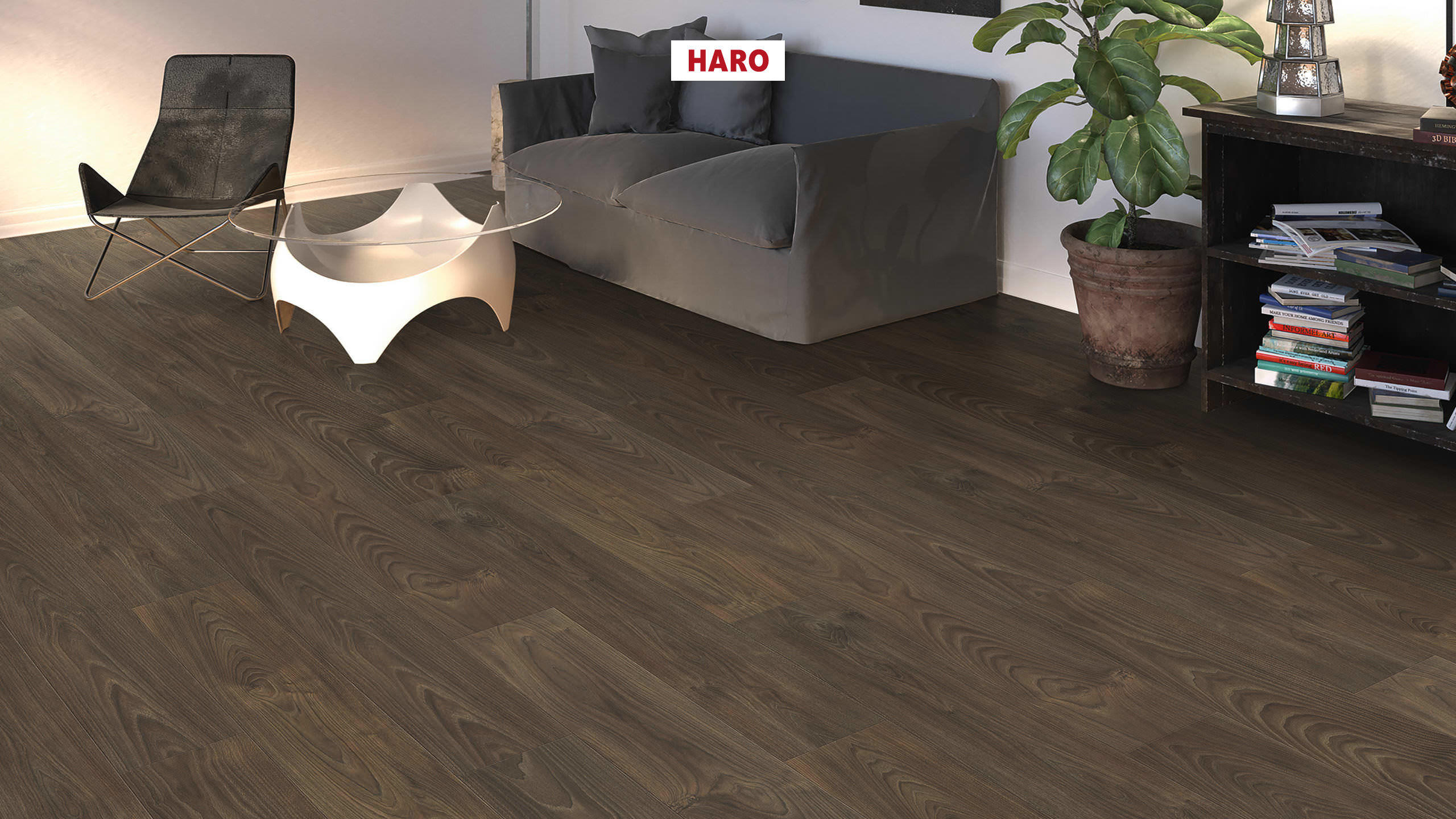 HARO Laminat Akazie Vario authentic soft Landhausdiele 4V | Tritty 100 Aqua Gran Via | 2.Wahl-4018427516475
