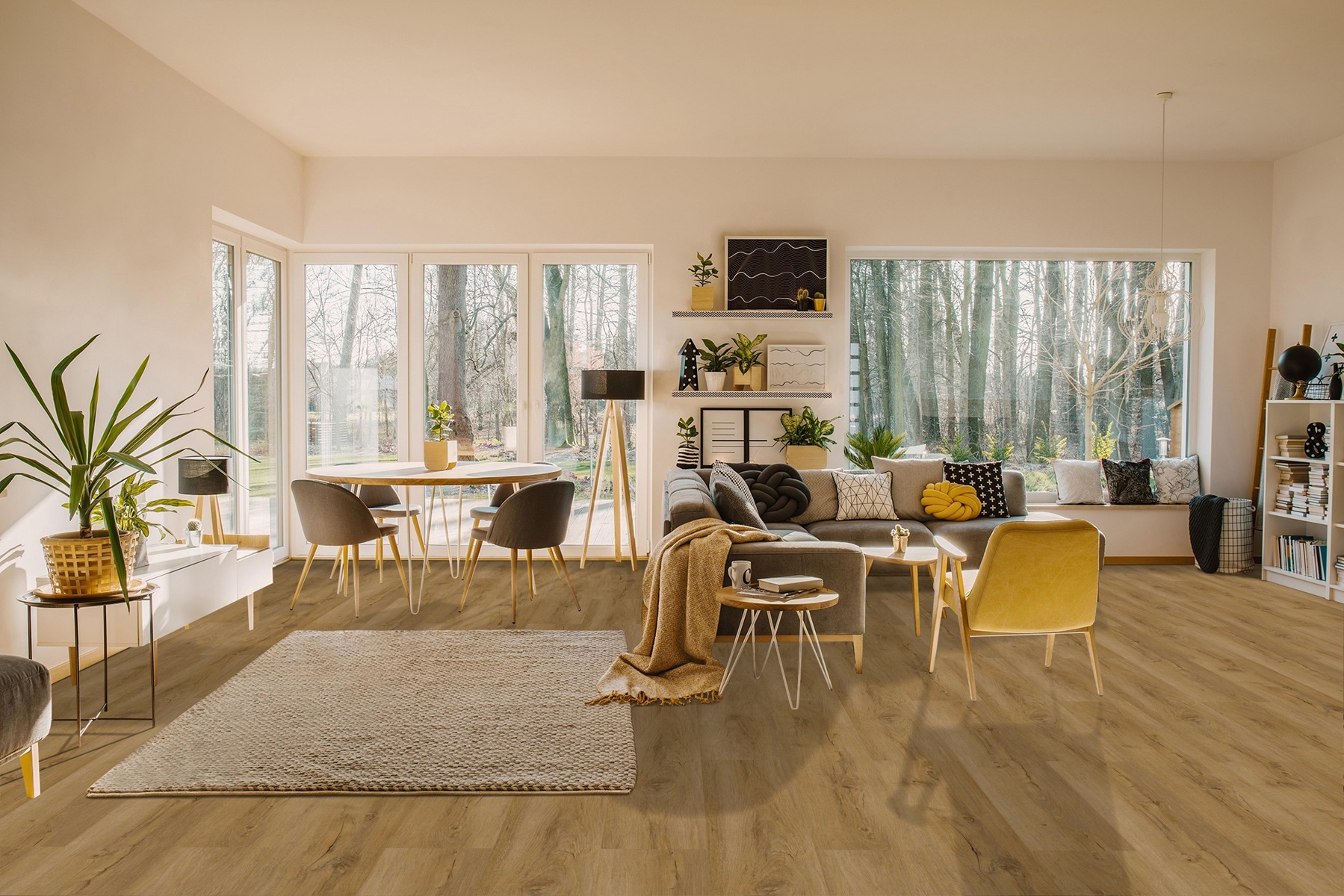 CHECK Vinylboden 2462 Horstmar Eiche Landhausdiele | Basic Collection-4250055120161