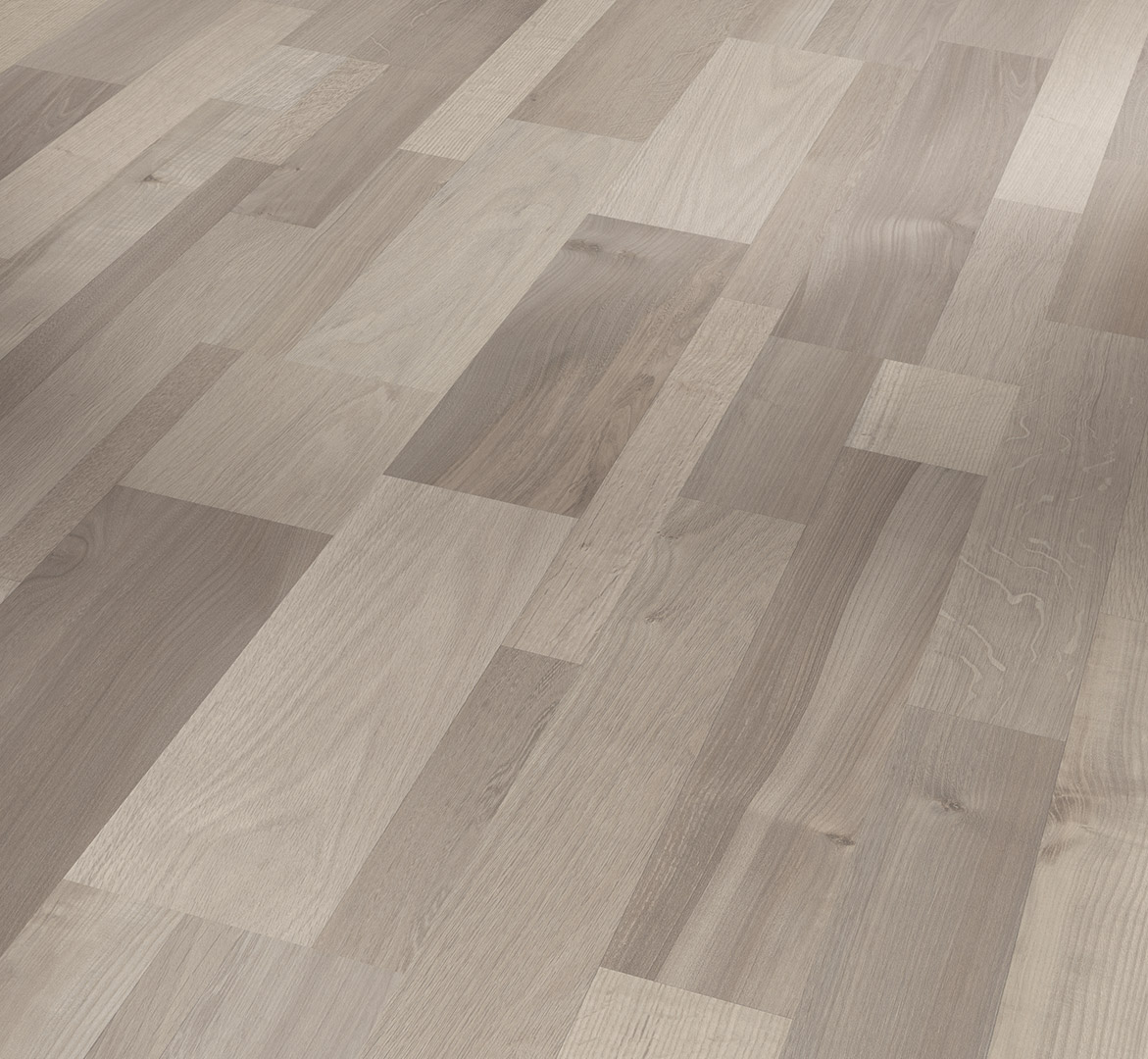 PARADOR Laminat Eiche Mix lichtgrau Seidenmatte Struktur | Classic 1050-4014809150473
