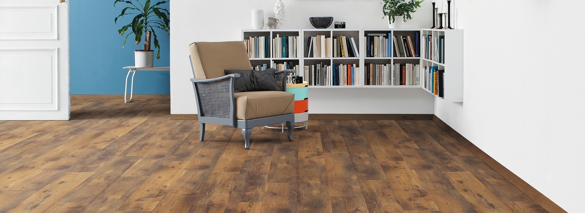 HARO Laminat Eiche Altholz strukturiert matt Landhausdiele 4V | Tritty 100 | 2.Wahl | 20 m²-4018427310653