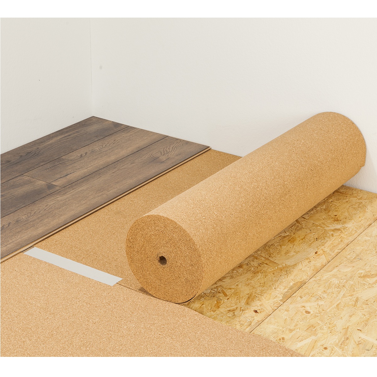 PRINZ Rollenkork Trittschalldämmung 2 mm: 10 m²-4012406017557 PRINZ Rollenkork Trittschalldämmung 2 mm: 10 m²-4012406017557