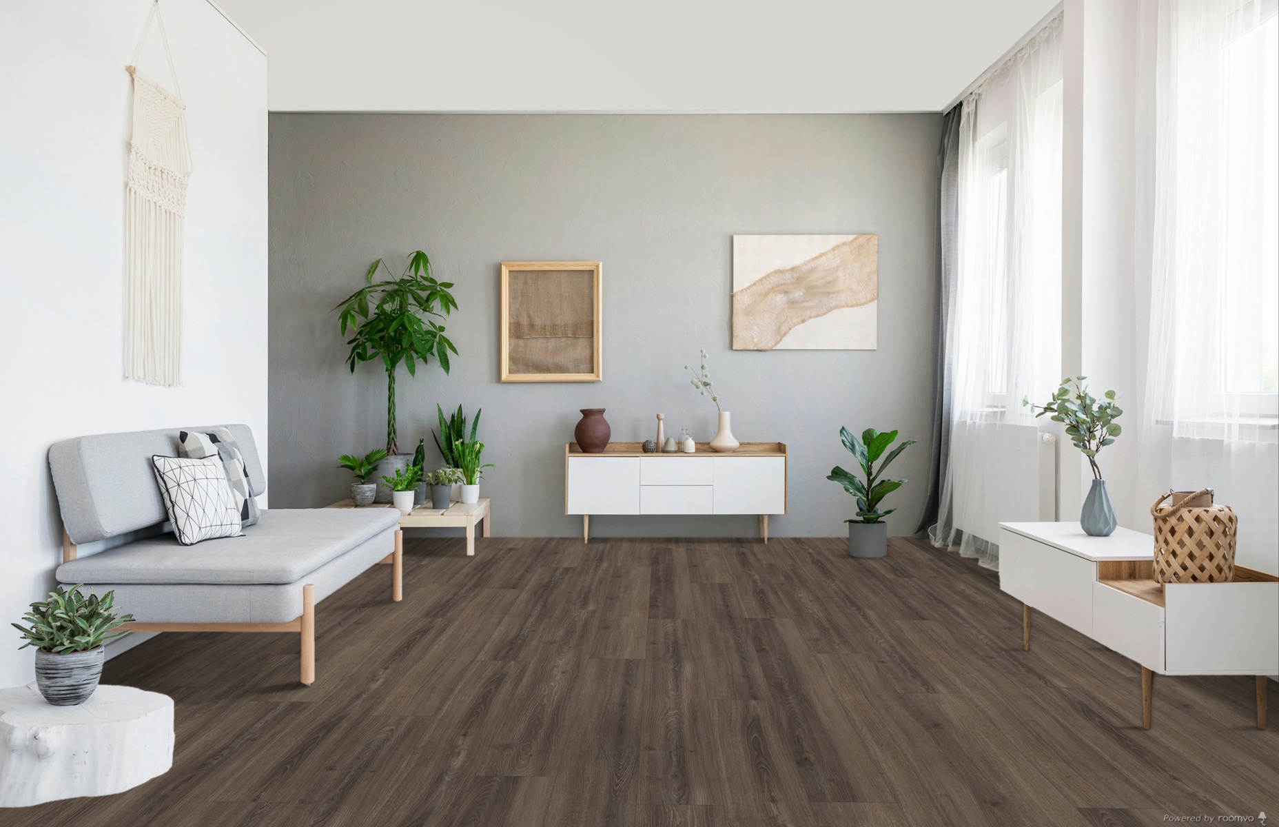 PARADOR Laminat Eiche Studioline braungrau Naturmattstruktur Landhausdiele 4-seitige V-Fuge | Basic 600 XL-4014809265351 PARADOR Laminat Eiche Studioline braungrau Naturmattstruktur Landhausdiele 4-seitige V-Fuge | Basic 600 XL-4014809265351