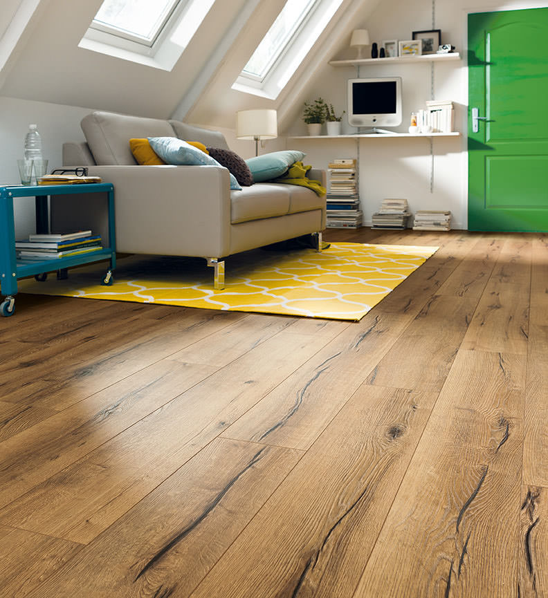HARO Laminat Eiche italica natur Landhausdiele | Tritty 100 | 2.Wahl | 25,5 m²-4018427349776