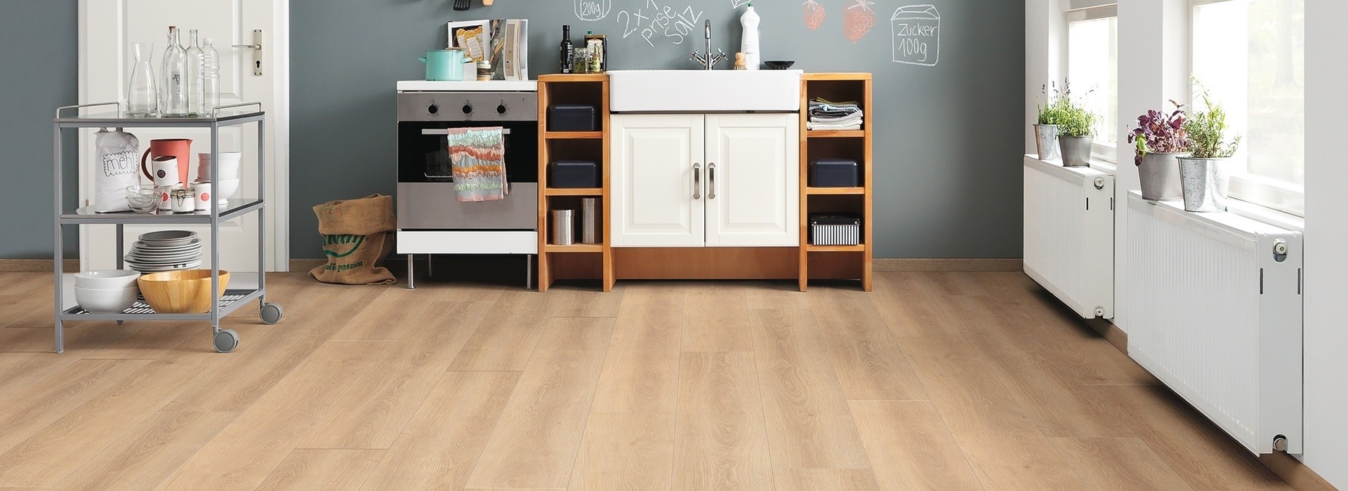 HARO Laminat Eiche vienna hell Landhausdiele | Tritty 100 Gran Via | 2.Wahl | 15 m²-# guenstig bei bodenverkauf.de kaufen HARO Laminat Eiche vienna hell Landhausdiele | Tritty 100 Gran Via | 2.Wahl | 15 m²-#