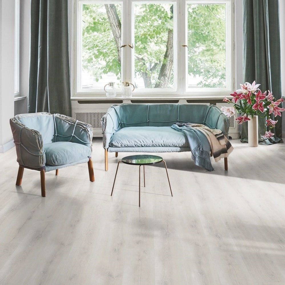 PARADOR Laminat Eiche Vintage weiß Landhausdiele 4-seitige Mini-V-Fuge | Basic 400 | 11 m²-4014809184232 PARADOR Laminat Eiche Vintage weiß Landhausdiele 4-seitige Mini-V-Fuge | Basic 400 | 11 m²-4014809184232