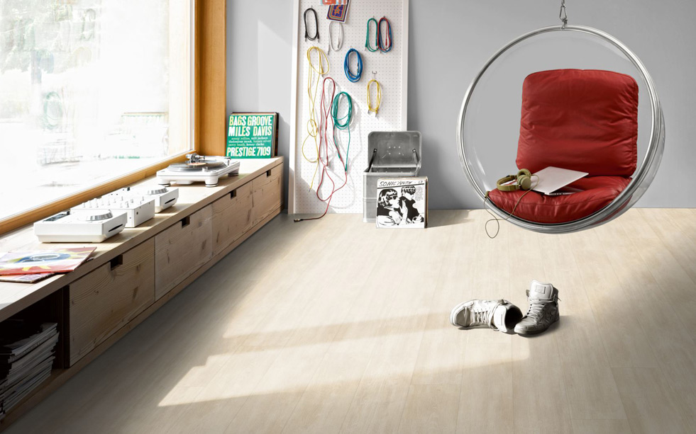 PARADOR Designboden Eiche Nordic beige Schlossdiele 4-seitige Fase | Modular ONE-4014809236535
