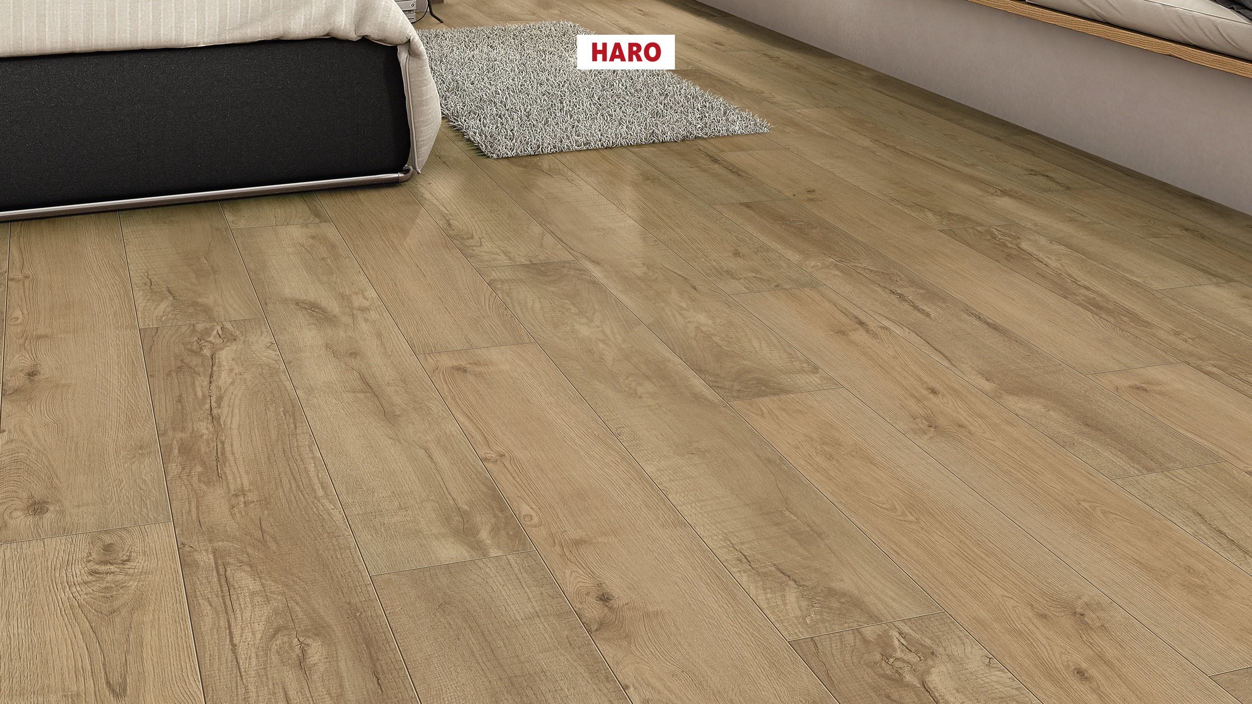 HARO Korkboden Arteo XL 4V Shabby Oak invisible permaDur | Corkett-4018427427245