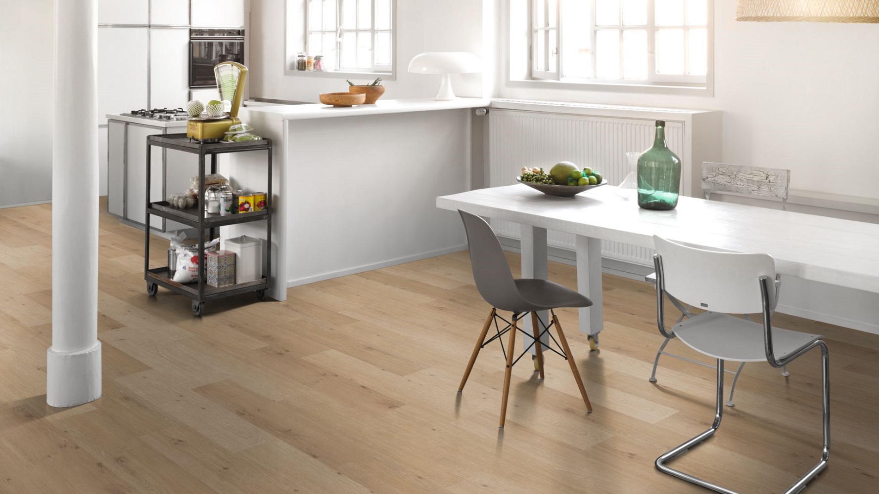 PARADOR Vinylboden Eiche Natural Mix hell Landhausdiele | Classic 2050-4014809191919
