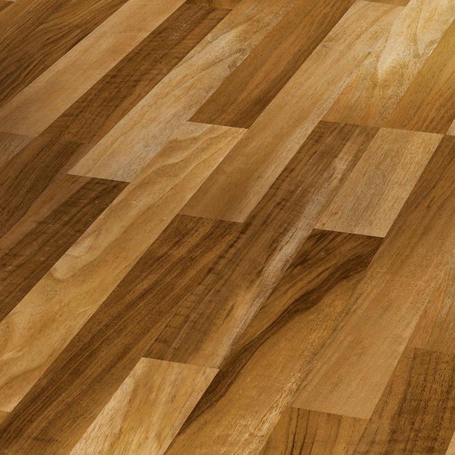Laminat Nussbaum Natur 3-Stab Holzstruktur Schöner Wohnen: 24,5 m²-4014809116370