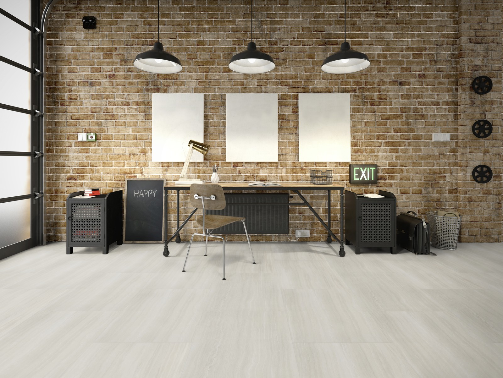 TER HÜRNE Vinylboden Stein Turin weiß J02 | Stone Choice Perform | 2. Wahl | 8 m²-4012853140068