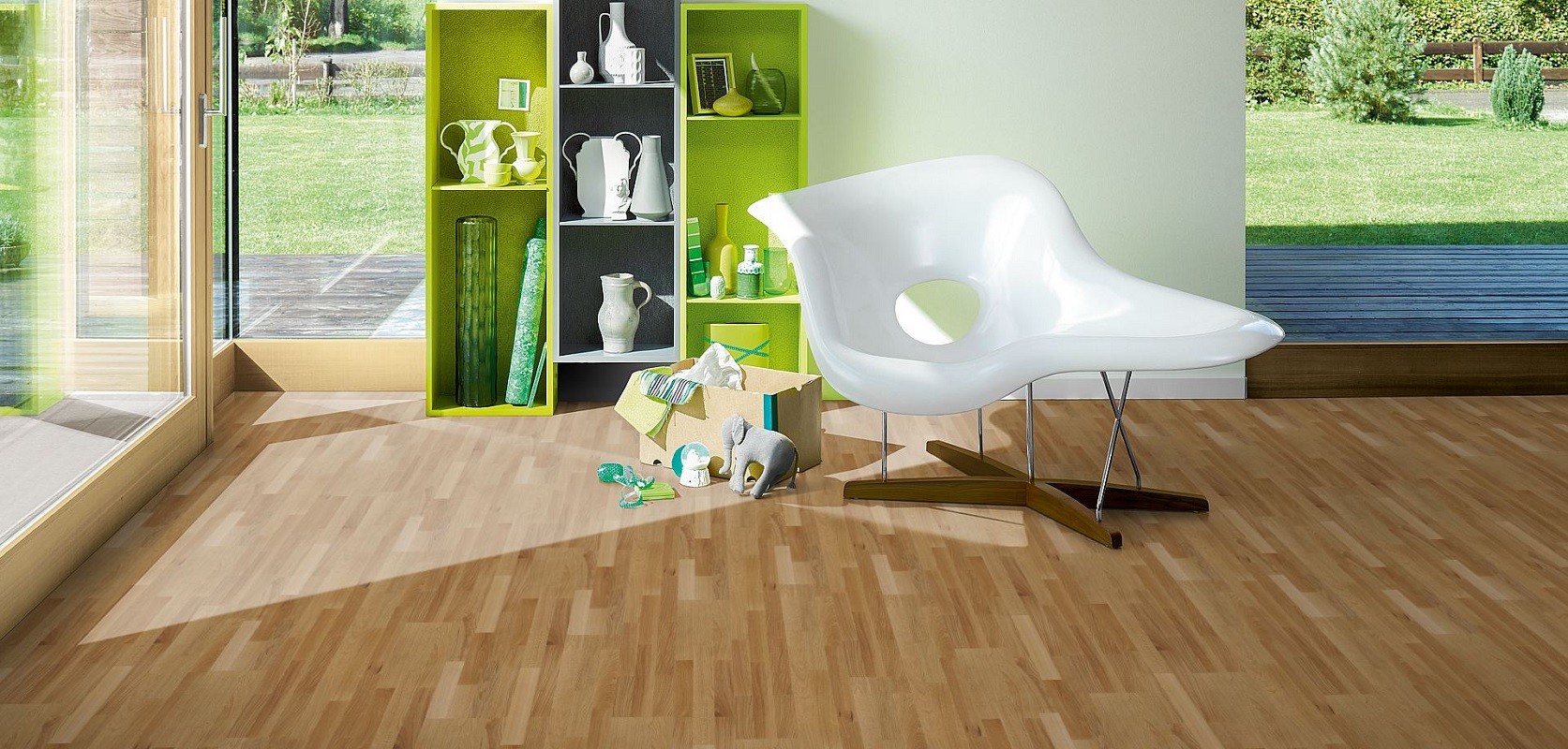 PARADOR Parkett Eiche Schiffsboden 3-Stab lackversiegelt | Sonderedition | 20 m²-#